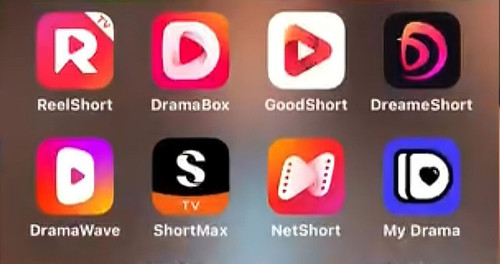 Apps de miniséries: ReelShort, DramaBox, GoodShort, DreameShort, DramaWave, ShortMax, NetShort, My Drama